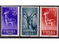 IFNI/Ισπανία-1964-Φιλανθρωπική "Για τα παιδιά", σειρά-γαζέλα, MNH