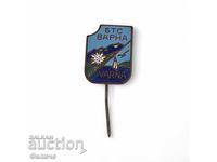 Bulgarian socialist badge, pin - Tourism - Varna