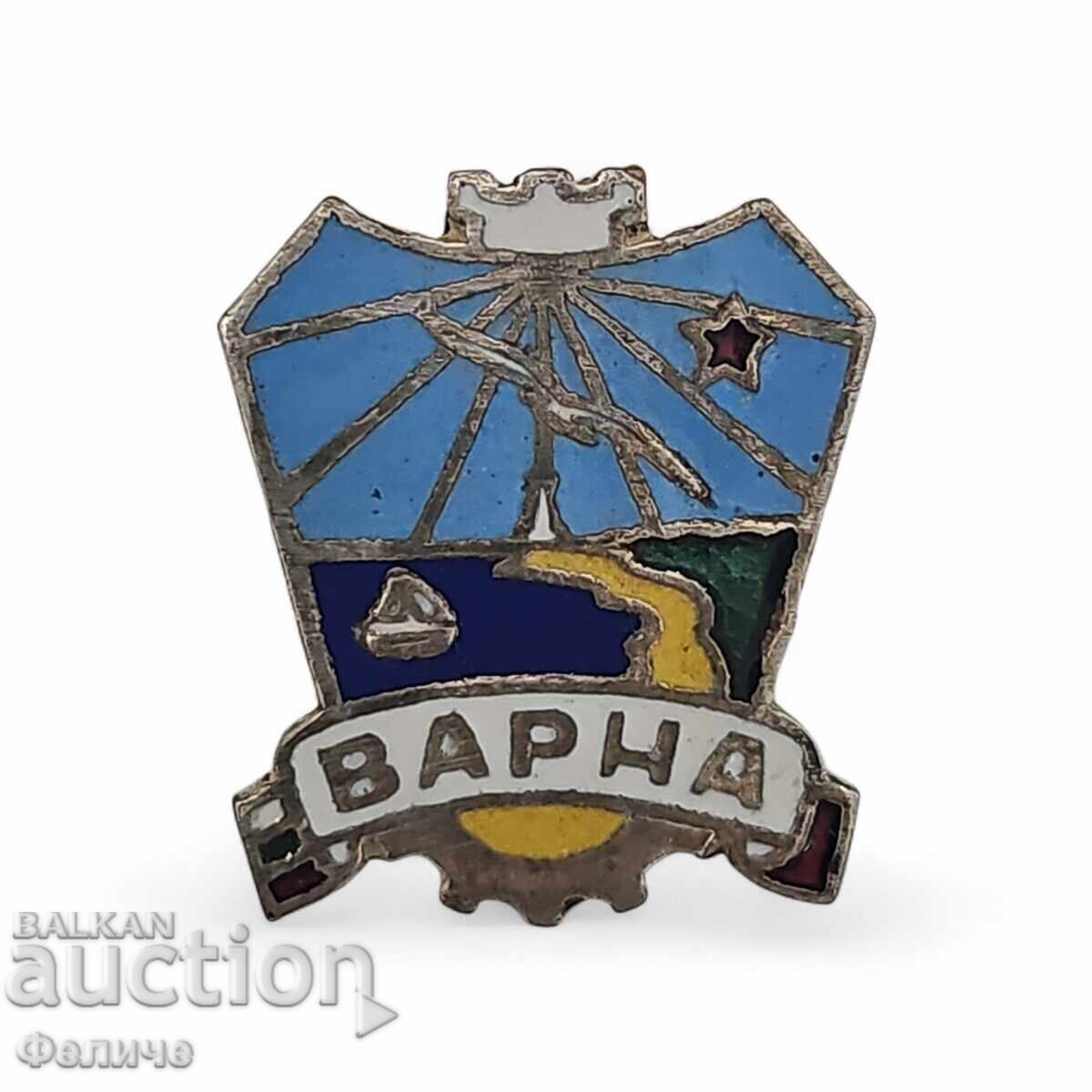 Bulgarian socialist badge, pin - Tourism - Varna with price € 10.00 | 19.56 BGN