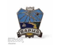 Bulgarian socialist badge, pin - Tourism - Varna
