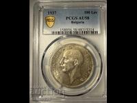 100 лева 1937 au58