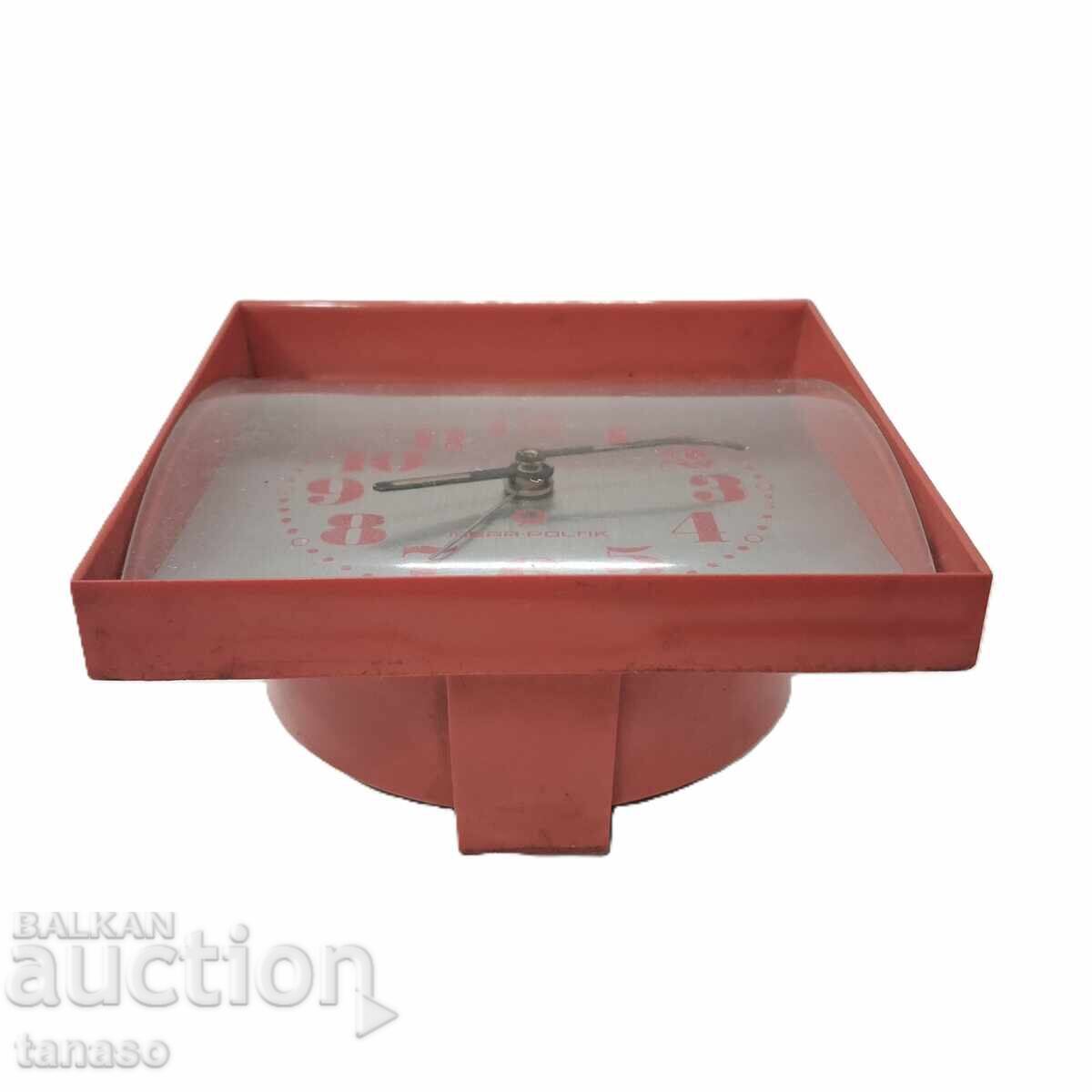 Ceas deșteptător mecanic retro MERA-POLTIK–Polonia(9.5) - 7