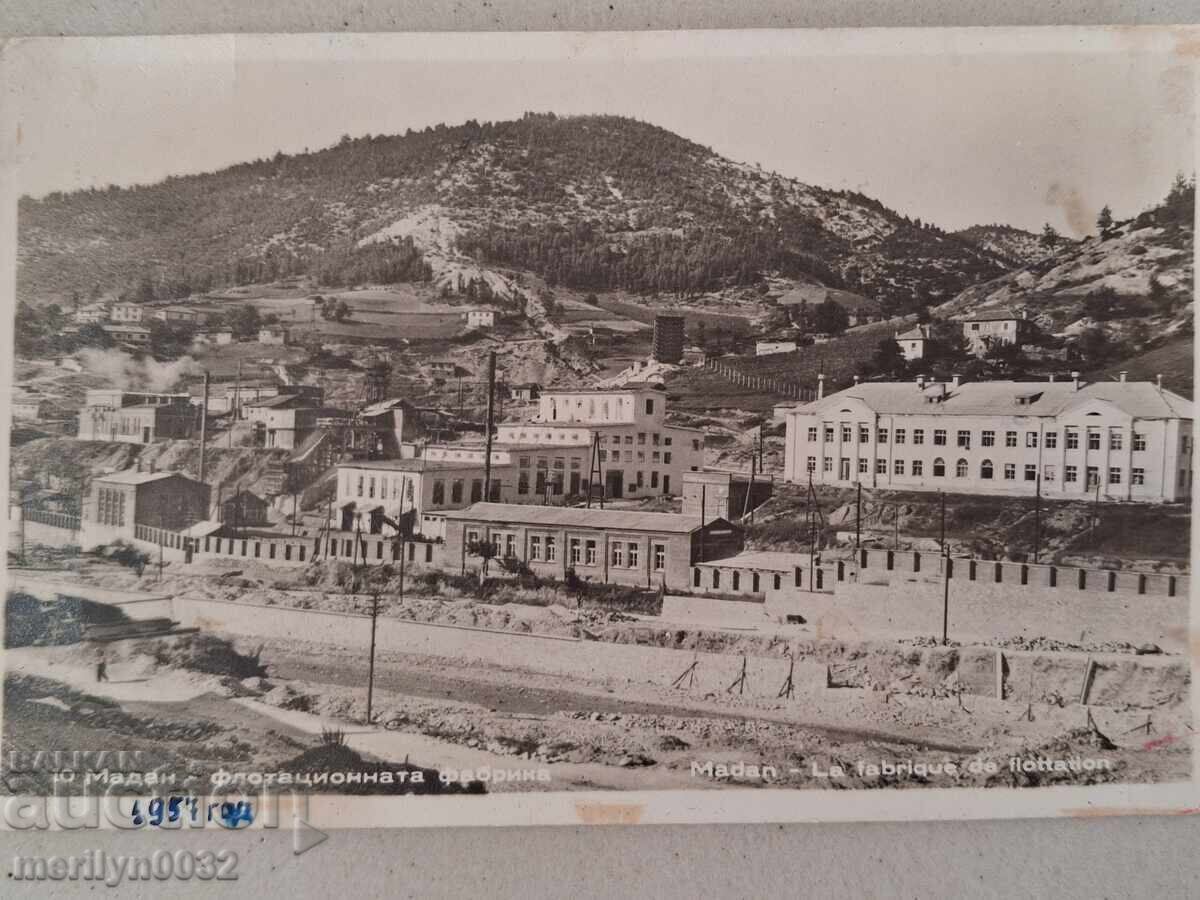 Fotografie carte poștală Madan 1957