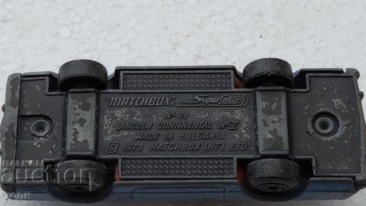 MATCHBOX LINCOLN CONTINENTAL 1979 ΚΑΤΑΣΚΕΥΑΣΜΕΝΟ ΣΤΗ ΒΟΥΛΓΑΡΙΑ 7 εκ - 6