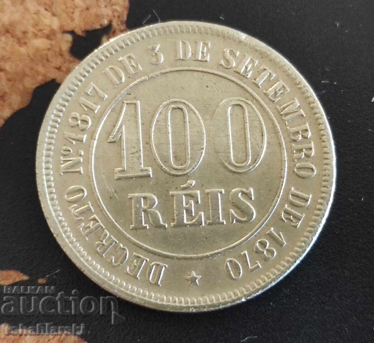 Монета Бразилия - 1 бр. [1877] с цена € 5.00 | 9.78 лв.