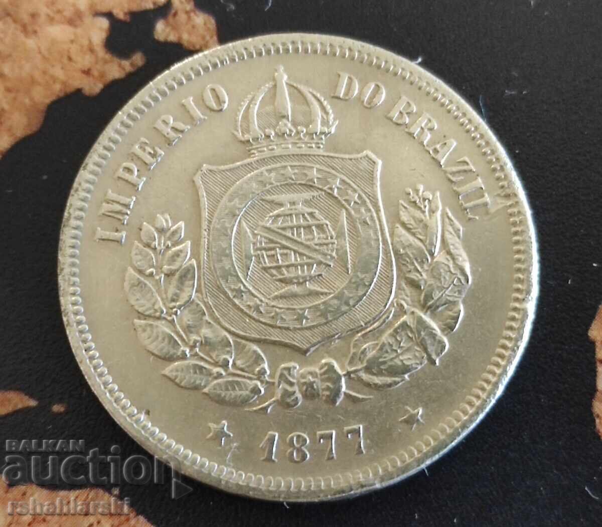 Licitație Monedă Brazilia - 1 buc. [1877]