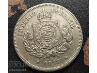 Monedă Brazilia - 1 buc. [1877]