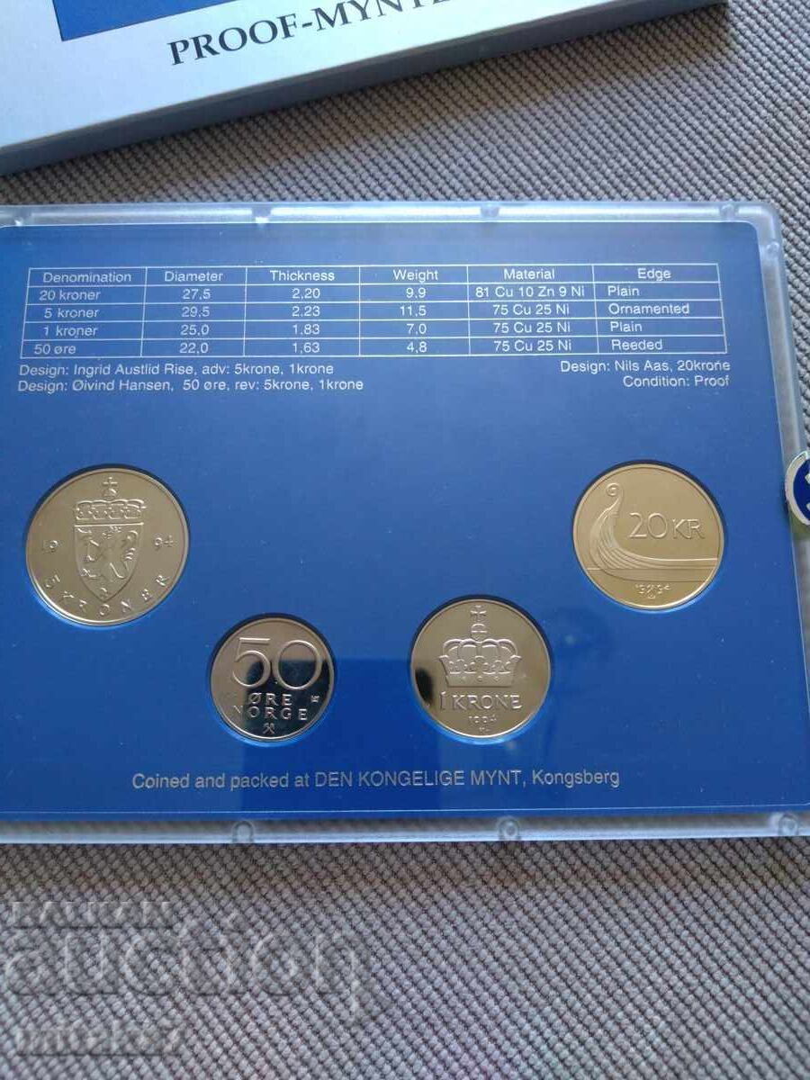 Livrarea Set de monede, Norvegia, 1994