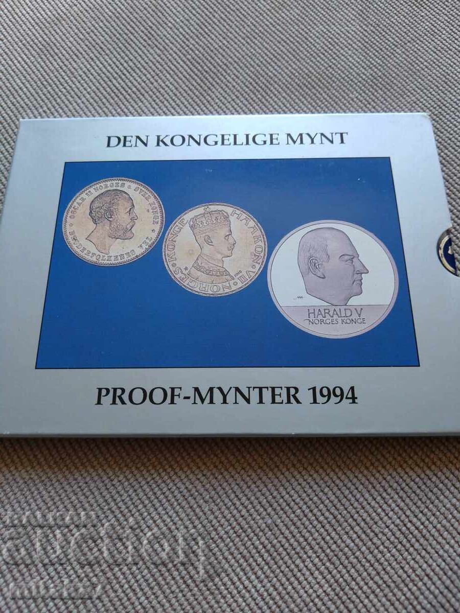 Set de monede, Norvegia, 1994
