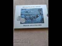 Set monede, Norvegia, 1995