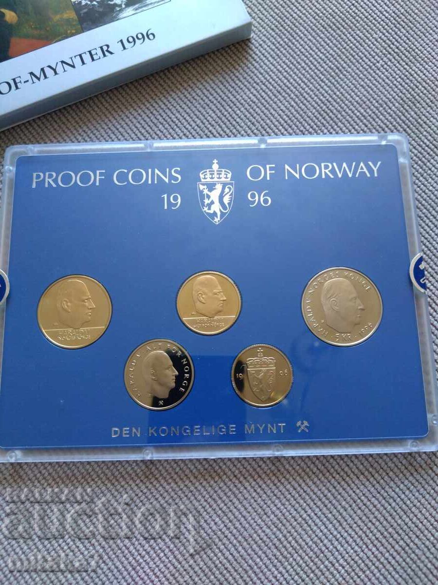 Set de monede, Norvegia, 1996 - 5