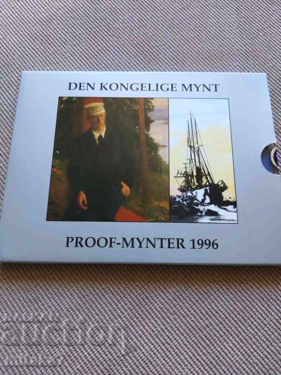 Set de monede, Norvegia, 1996