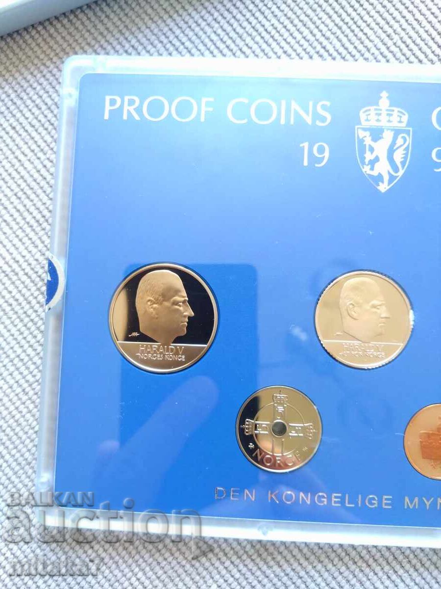 Livrarea Set de monede, Norvegia, 1997