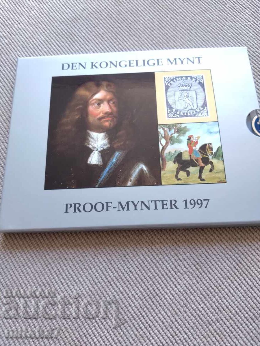 Set de monede, Norvegia, 1997