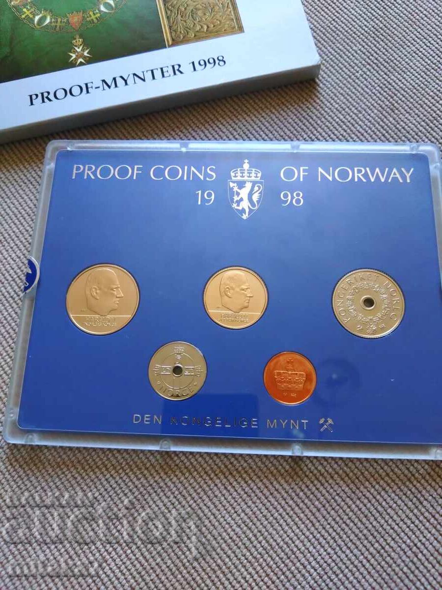 Set de monede, Norvegia, 1998. cu preț € 12.00 | 23.47 BGN