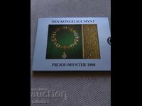 Set de monede, Norvegia, 1998.