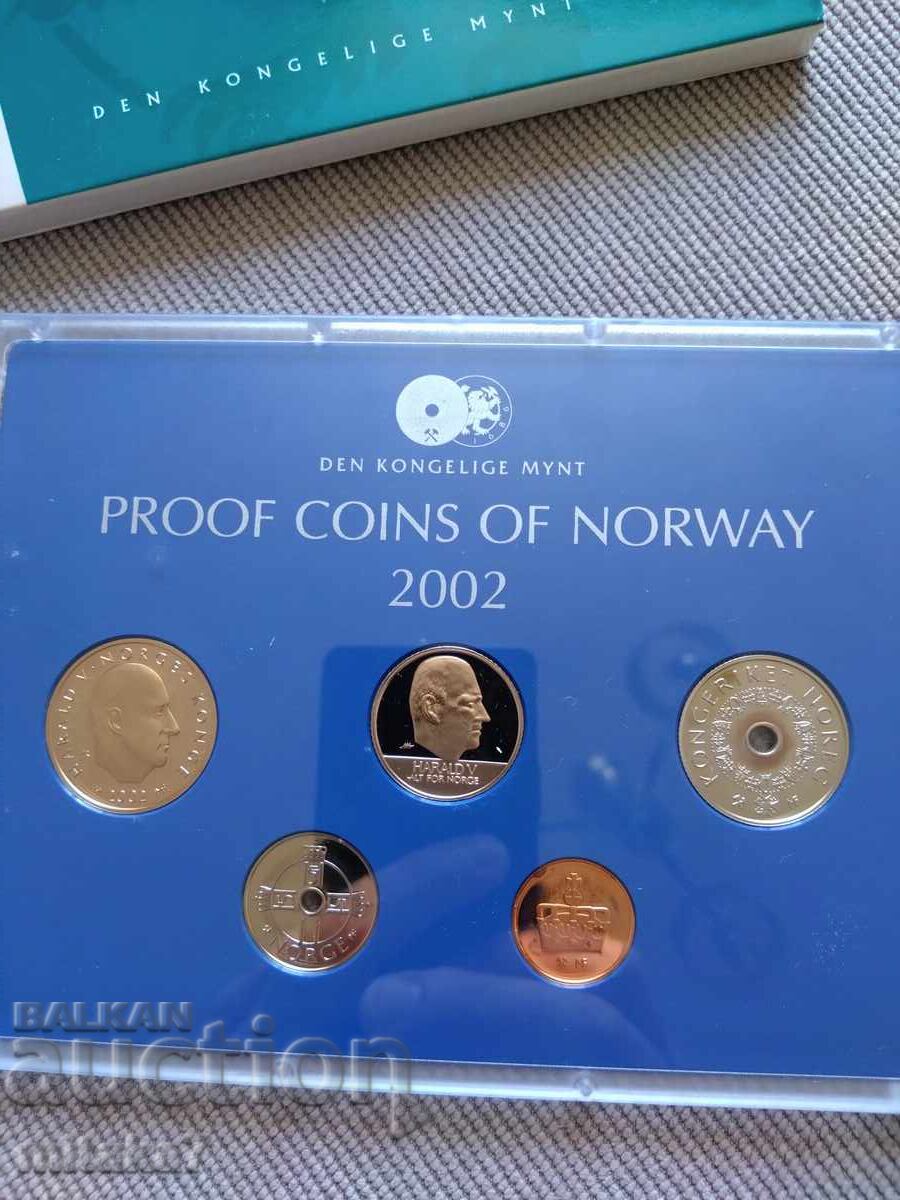 Set de monede, Norvegia, 2002. cu preț € 16.00 | 31.29 BGN