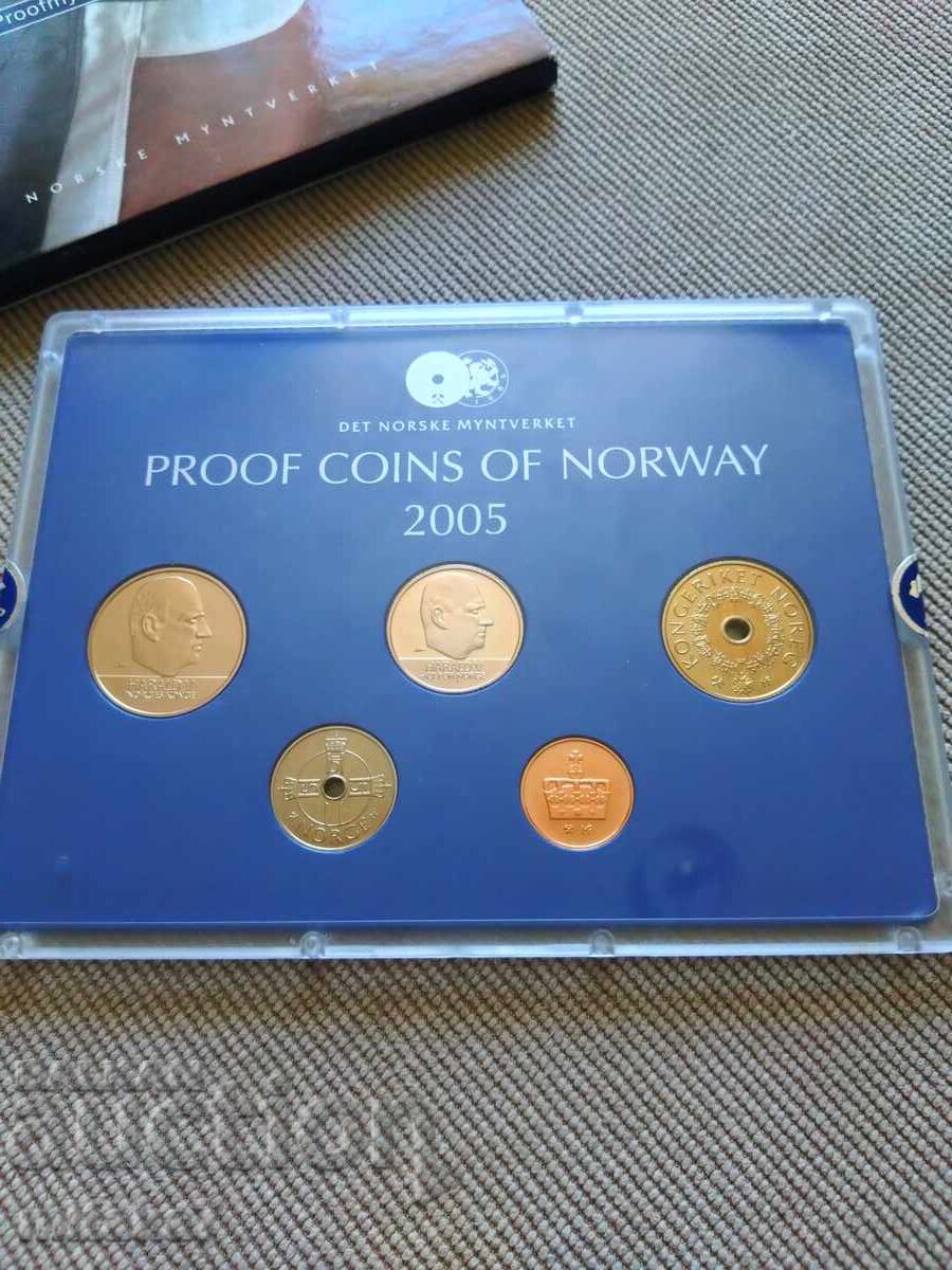 Set de monede, Norvegia, 2005. cu preț € 12.00 | 23.47 BGN