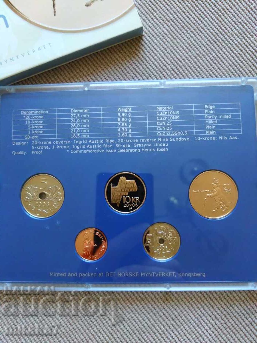 Доставка на Сет монети, Норвегия, 2006г.