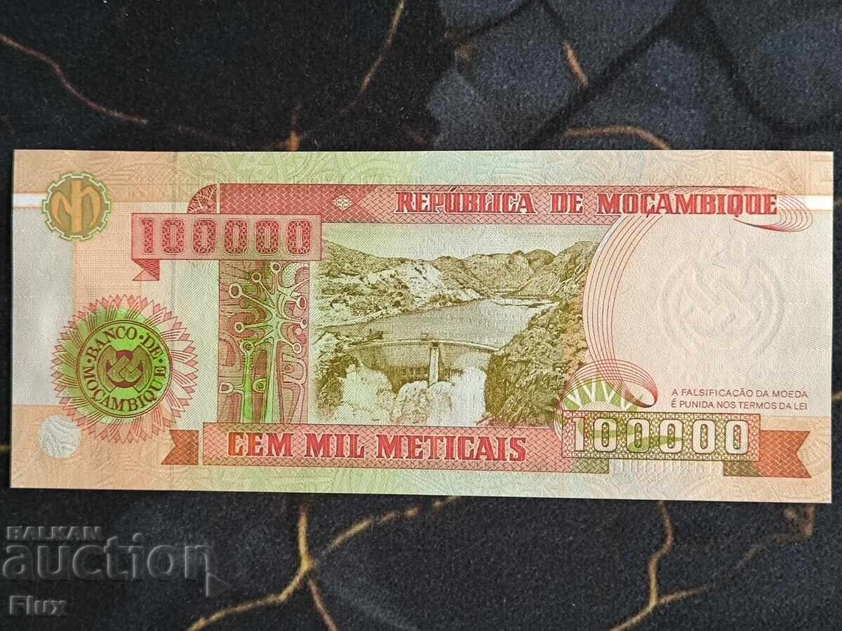 Bancnotă - Mozambic - 100 000 meticais UNC | 1993 cu preț € 8.70 | 17.02 BGN