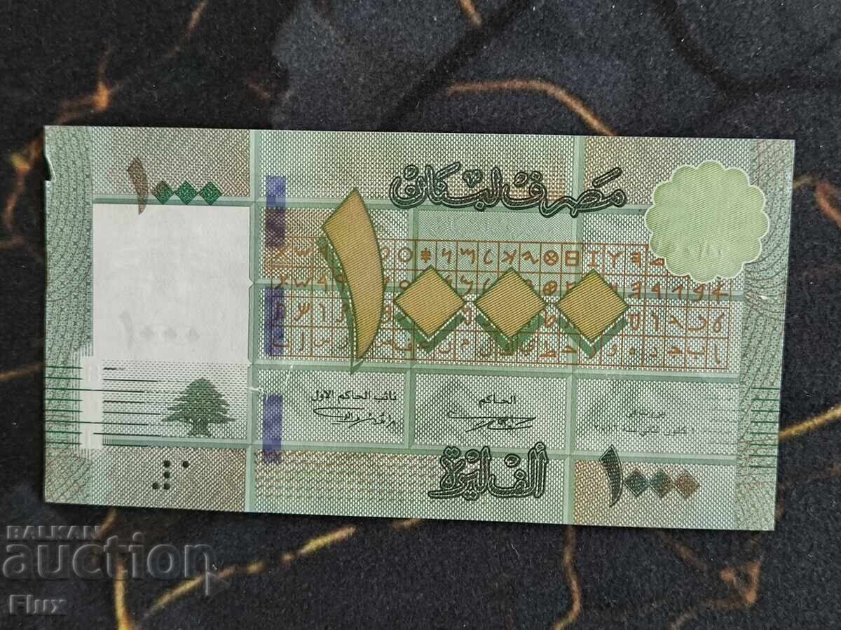 Bancnotă - Liban - 1000 lire UNC | 2016
