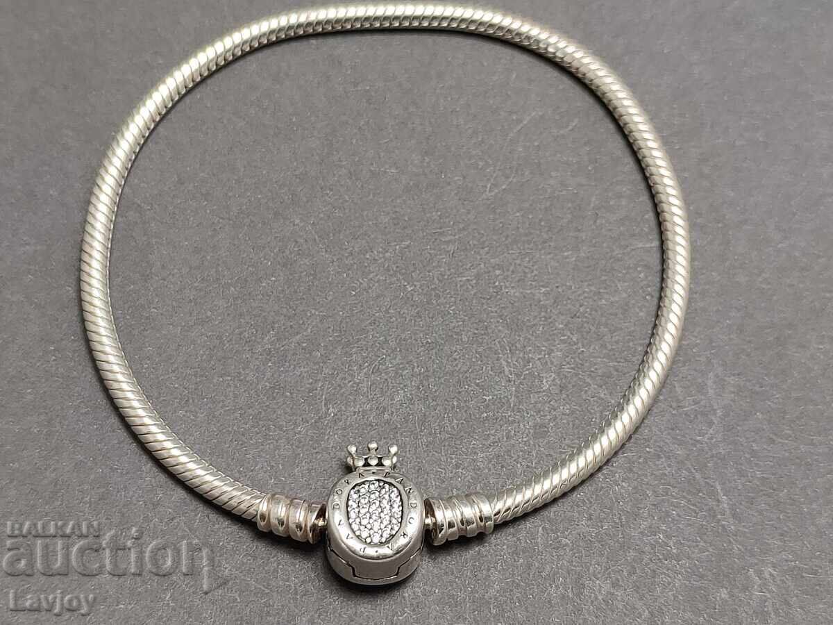 Licitație Brățară Pandora originală din argint 925