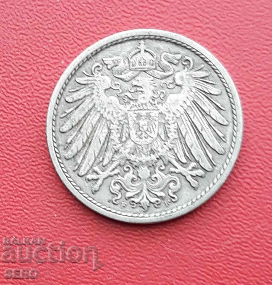 Germania-10 pfenigi 1904 F-Stuttgart cu preț € 0.70 | 1.37 BGN