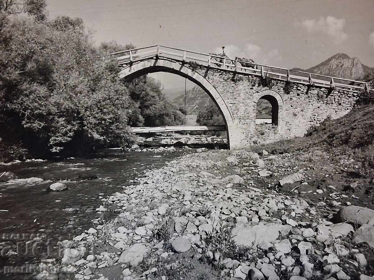 Livrarea Carte poștală foto Smolyan 1960 Podul Vechi