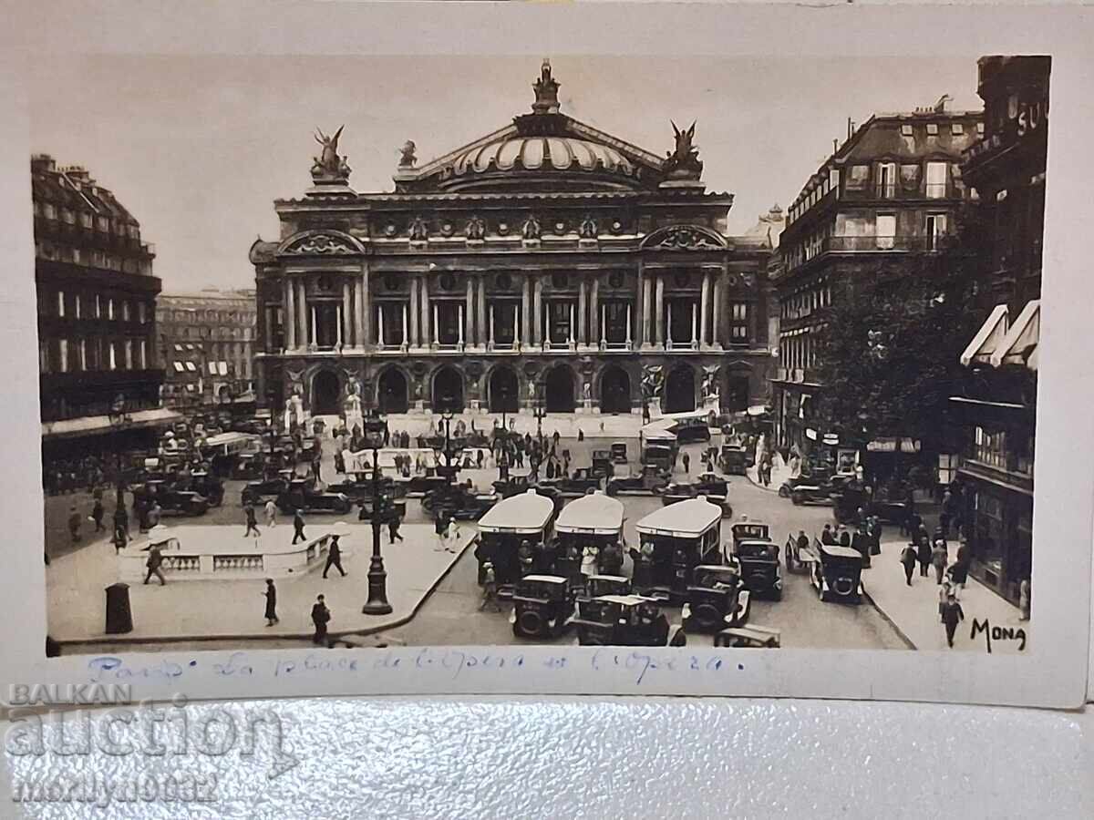 Photo postcard Paris 1930