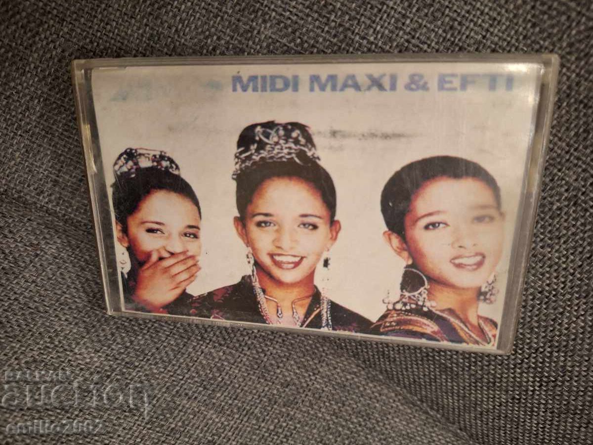 Casetă audio - Midi Maxi & Efti