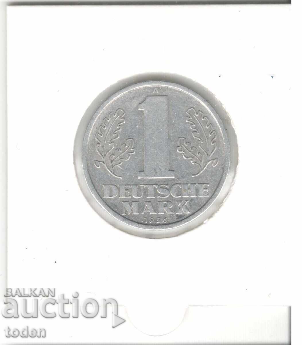 Licitație Germania R.D.G.-1 Deutsche Mark-1956 A-KM# 13