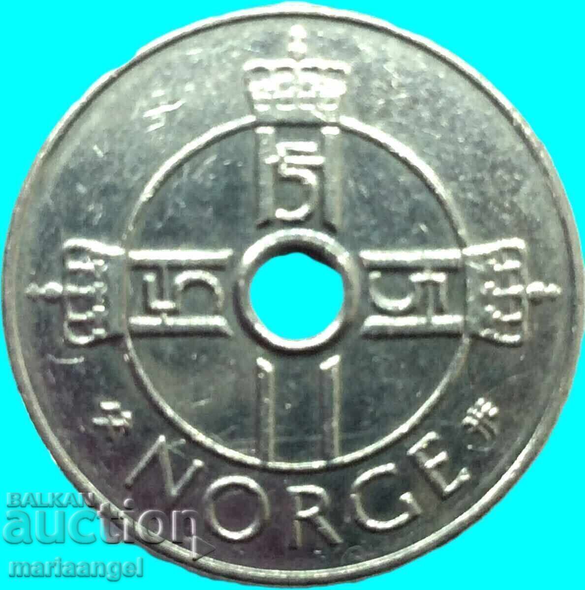 Норвегия 1 крона 1999 - 7