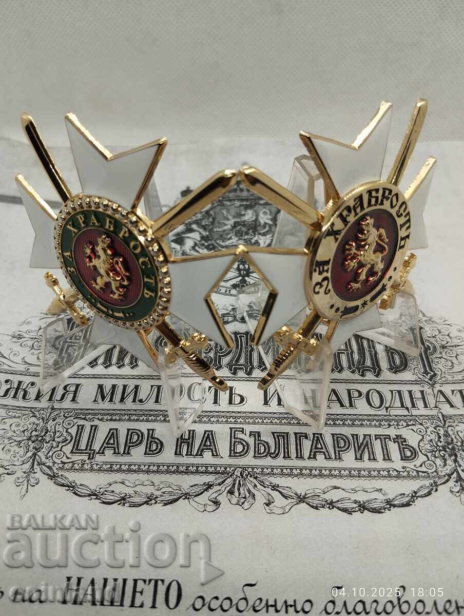 Delivery of 2 STARS I CLASS TO THE ORDER FOR BRAVERY - REPLICA REPRODUCTION