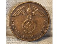 Германия трети райх 2 райхспфенинга 1938г