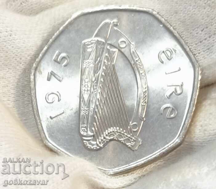 Δημοπρασία Ιρλανδία 50 πένες 1975 UNC