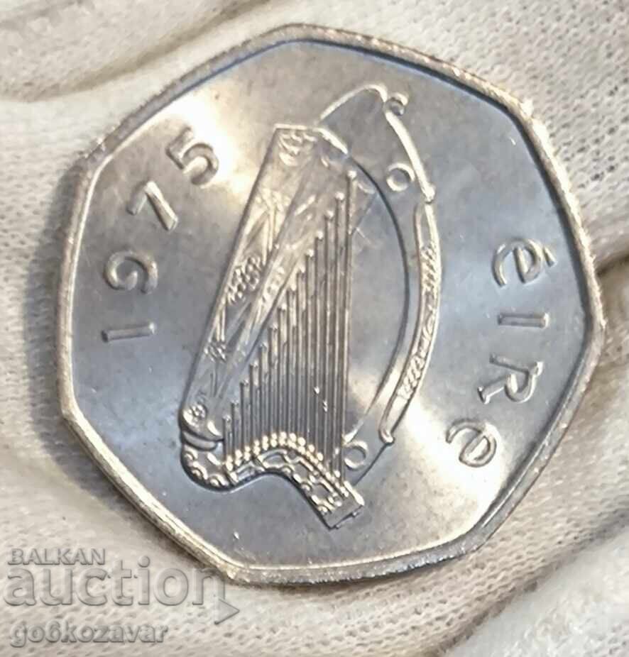 Ιρλανδία 50 πένες 1975 UNC