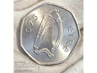 Ιρλανδία 50 πένες 1975 UNC