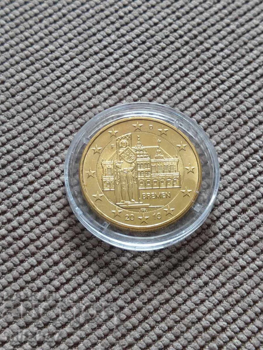 2 euro 2010, Germania cu preț € 4.50 | 8.80 BGN 2 euro 2010, Germania cu preț € 4.50 | 8.80 BGN