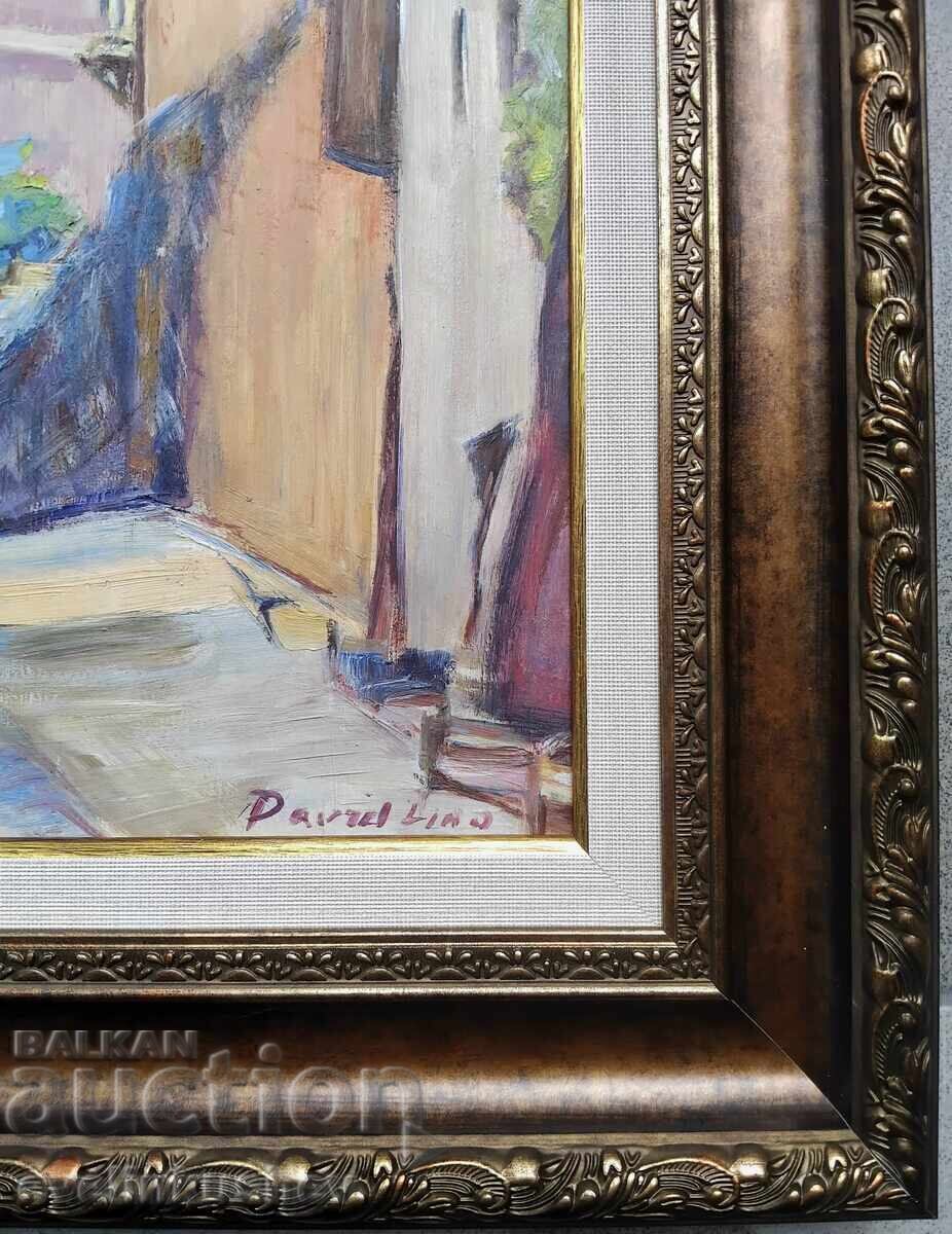 Oil painting by David Lind - 6 Oil painting by David Lind - 6