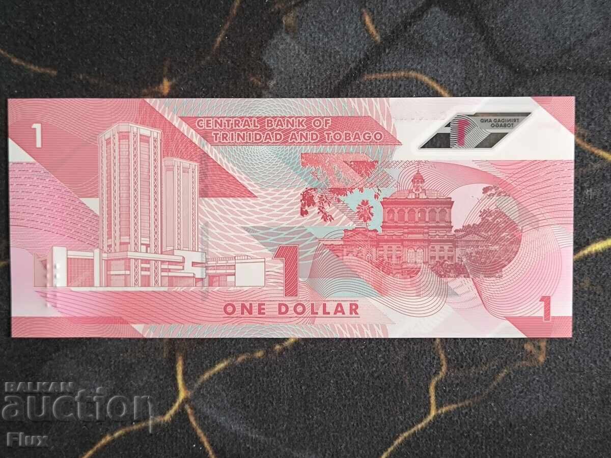 Bancnotă - Trinidad și Tobago - 1 dolar UNC 2020 cu preț € 2.55 | 4.99 BGN