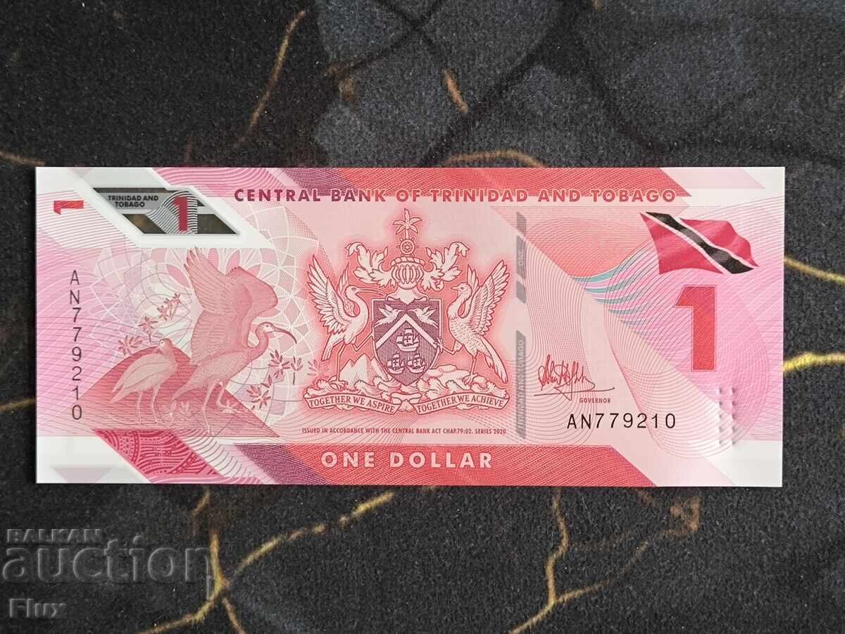 Bancnotă - Trinidad și Tobago - 1 dolar UNC 2020