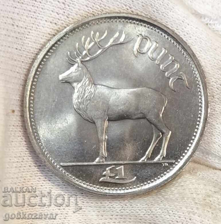 Licitație Irlanda 1 liră 1990 UNC