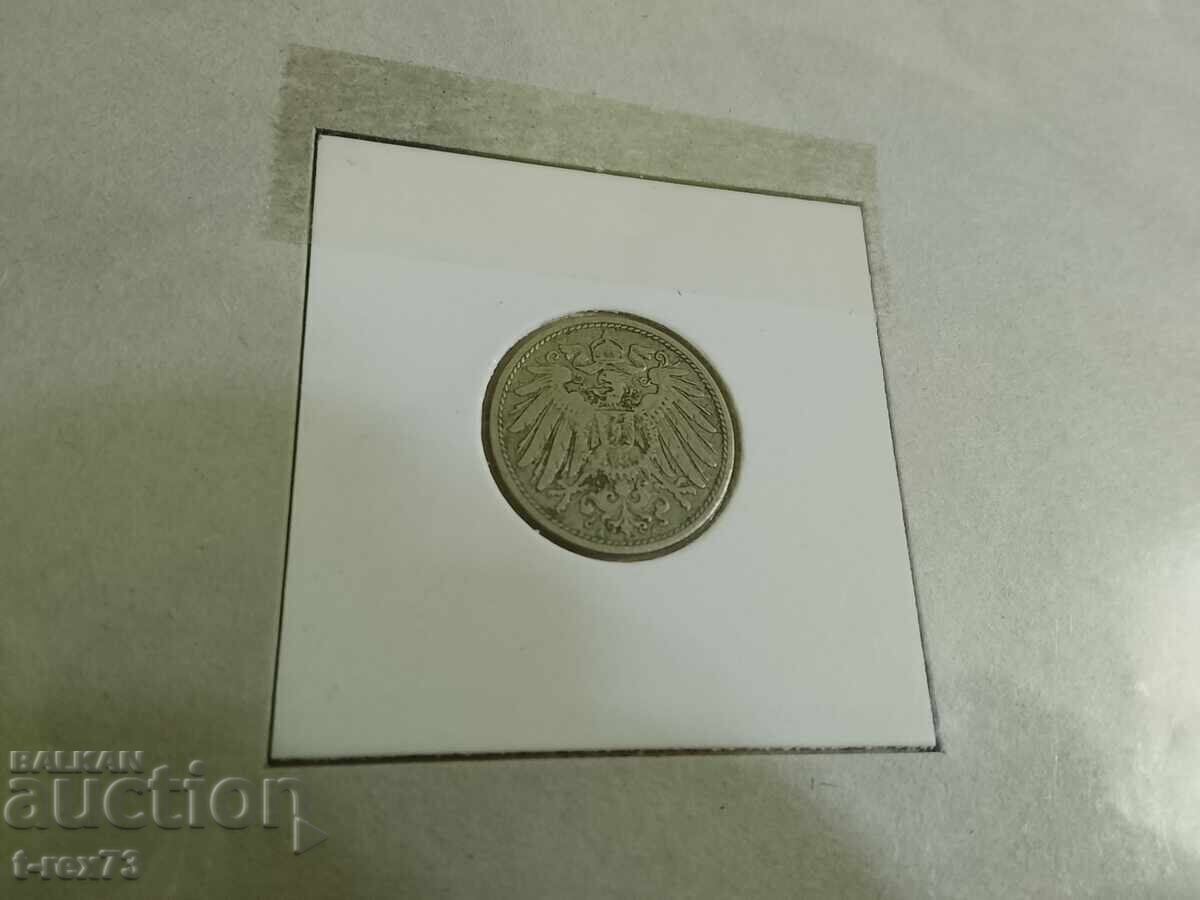 Licitație 10 pfennig 1899 Germania