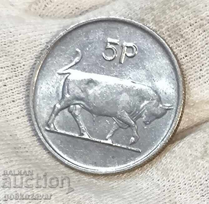 Irlanda 5 pence 1980 UNC cu preț € 0.80 | 1.56 BGN