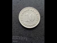 Germany 10 pfennig, 1915