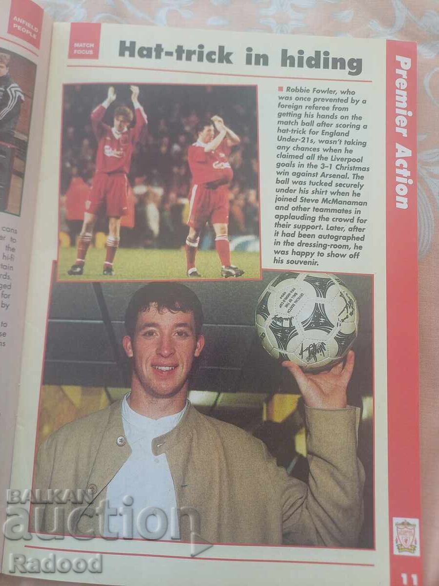 Δημοπρασία Περιοδικό LIVERPOOL 1996