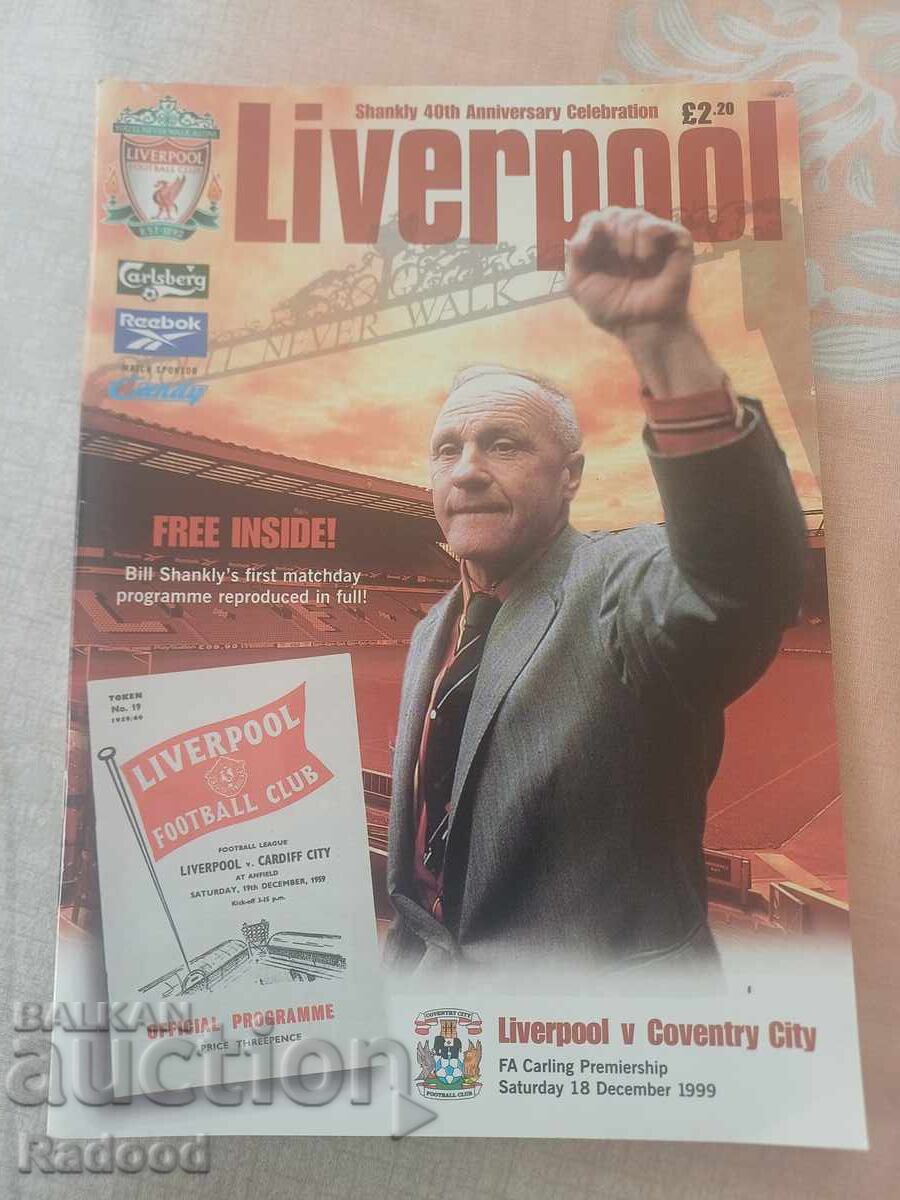 Revistă LIVERPOOL 1999