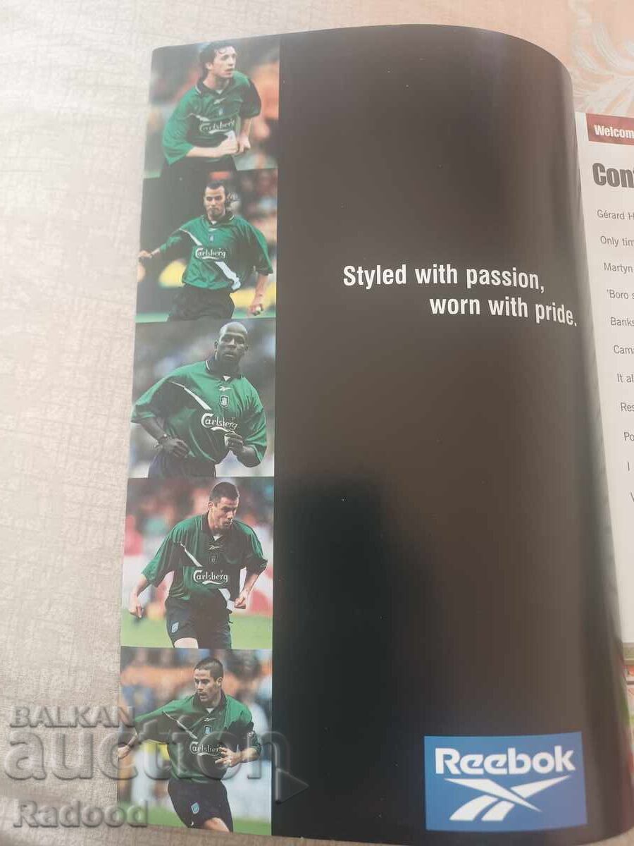 Revistă LIVERPOOL 2000 cu preț € 0.01 | 0.02 BGN
