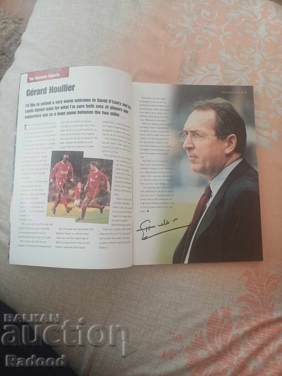 Licitație Revistă LIVERPOOL 2000
