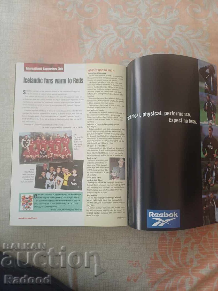 Revistă LIVERPOOL 2000 - 7
